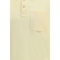 Moncler Bicolor Cotton Polo Shirt