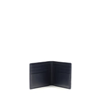 Ferragamo Gray Calf Leather Bos Taurus Wallet