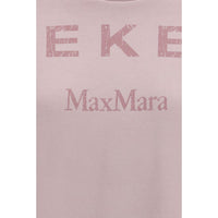 Max Mara Purple Cotton Sweatshirt