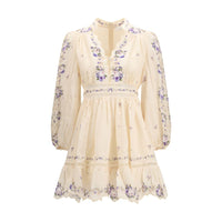 Zimmermann Beige Linen Casual Dress