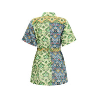 Alemais Multicolor Linen Casual Dress
