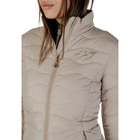 EA7 Emporio Armani Beige Polyester Bomber