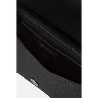 Armani Exchange Black Artificial Leather Handbag