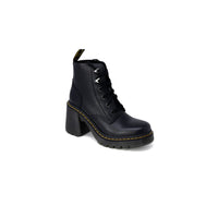 Dr. Martens Black Leather Ankle Boots