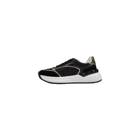 PINKO Black Leather Low Top Sneakers