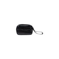 Armani Exchange Black Polyester Clutch Bag