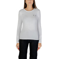 Armani Exchange White Cotton T-Shirt