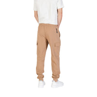 EA7 Emporio Armani Beige Cotton Joggers (Workout Pants)