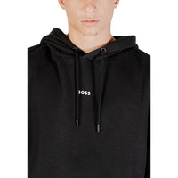 Hugo Boss Black Cotton Hoodie