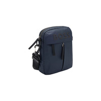 Hugo Boss Blue Polyester Messenger Bag