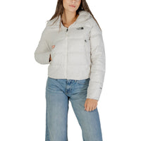 The North Face Cream Nylon Coat