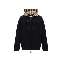 Burberry Black Cotton Sweatshirt