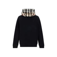 Burberry Black Cotton Sweatshirt
