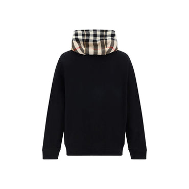 Burberry Black Cotton Sweatshirt