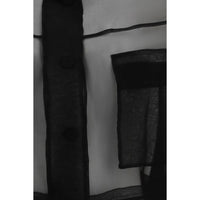 PINKO Black Silk Coat