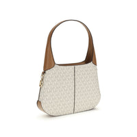 Michael Kors Beige Cotton Shoulder Bag