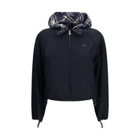 Burberry Blue Polyamide Full-Length Jacket