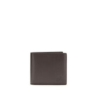 Burberry Brown Calf Leather Bos Taurus Wallet