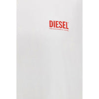 Diesel White Cotton T-Shirt