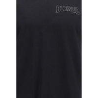 Diesel Black Cotton T-Shirt