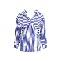 Givenchy Blue Cotton Pattern Shirt