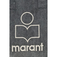 Isabel Marant Gray Cotton Shoulder Bag