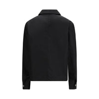 Ami Paris Black Polyamide Shell Jacket