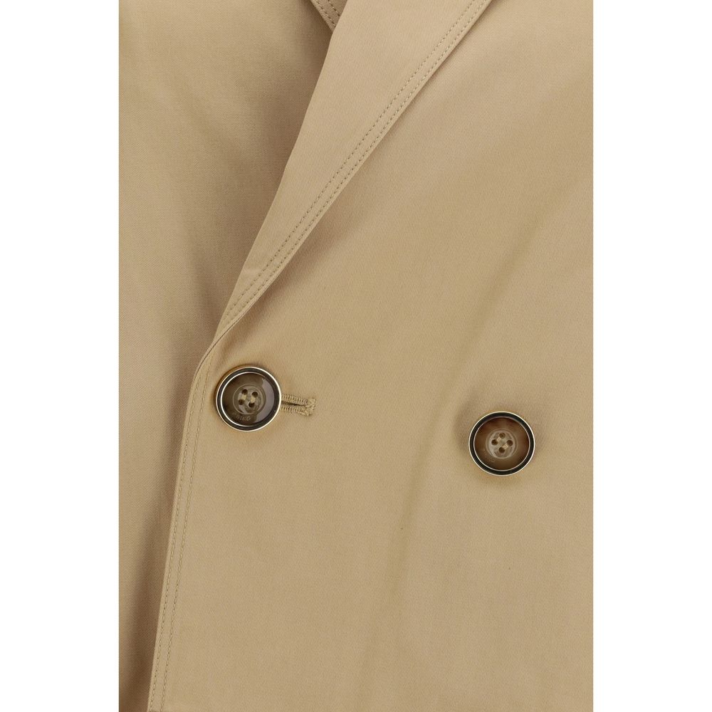 PINKO Beige Cotton Trench Coat