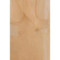 PINKO Multicolor Silk Trench Coat
