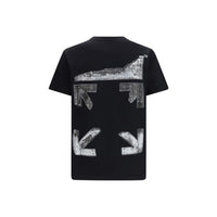 Off-White Black Cotton T-Shirt