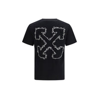 Off-White Black Cotton T-Shirt