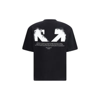 Off-White Black Cotton T-Shirt