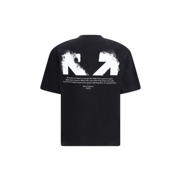 Off-White Black Cotton T-Shirt