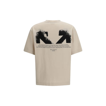 Off-White Beige Cotton Sportswear