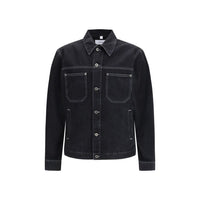 Off-White Black Cotton Denim Jacket