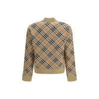 Burberry Beige Wool Bomber