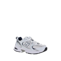 New Balance White Polyethylene Athletic Sneakers