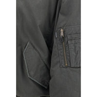 Balenciaga Gray Cotton Bomber