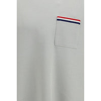 Thom Browne Gray Cotton T-Shirt