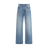 Jacquemus Blue Cotton Jeans Denim