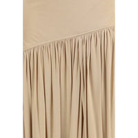Ferragamo Beige Viscose Skirt