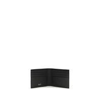 Ferragamo Black Calf Leather Bos Taurus Wallet
