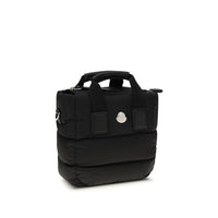 Moncler Black Goose Down Shoulder Bag