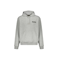 Balmain Gray Cotton Hoodie