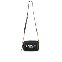 Balmain Black Cotton Shoulder Bag