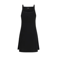 Courrèges Black Viscose Casual Dress