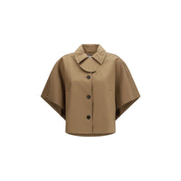 Max Mara Brown Cotton Coat
