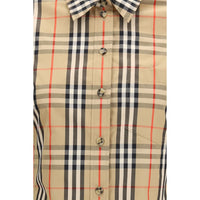 Burberry Multicolor Cotton Pattern Shirt