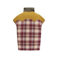 MARBELL Red Polyamide Sleveless Jacket