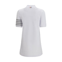 Thom Browne White Cotton Casual Dress